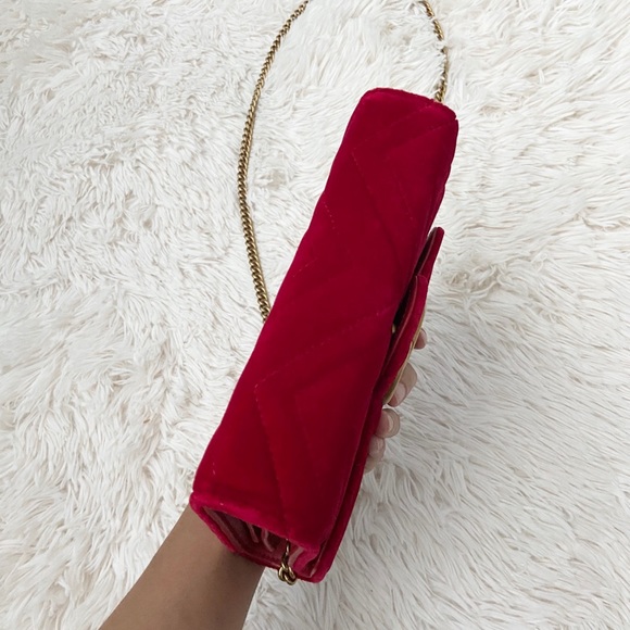 ✨SOLD✨ Gucci Marmont Matelasse Mini WOC - Picture 5 of 8